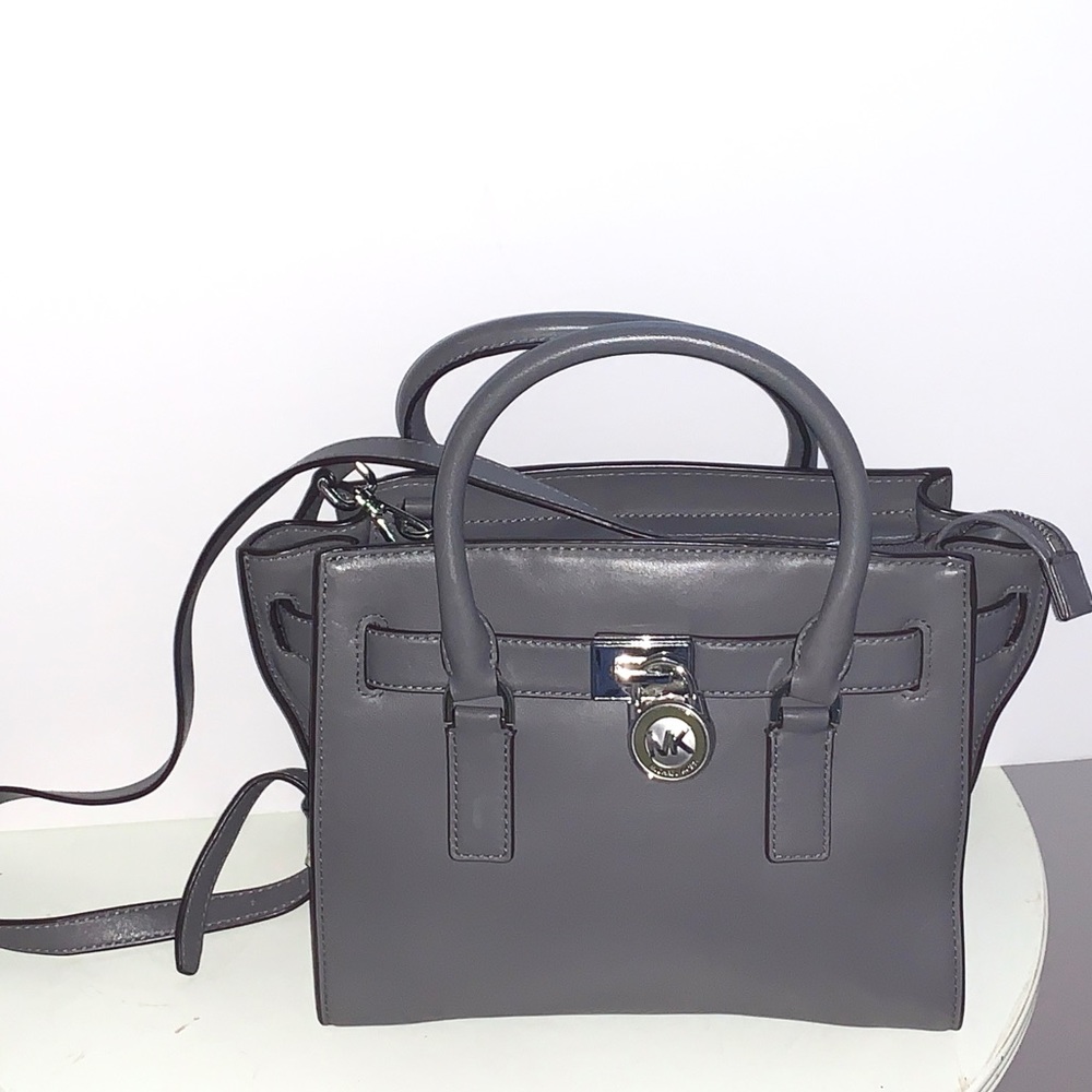 Michael Kors Hamilton Traveler Leather Bag